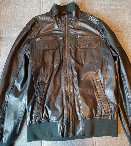 Lederjacke jack jones herren - &,