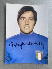 GIANCARLO DE SISTI Europameister 1968/ Vize-WM 1970 signed Foto 10x15 Autogramm