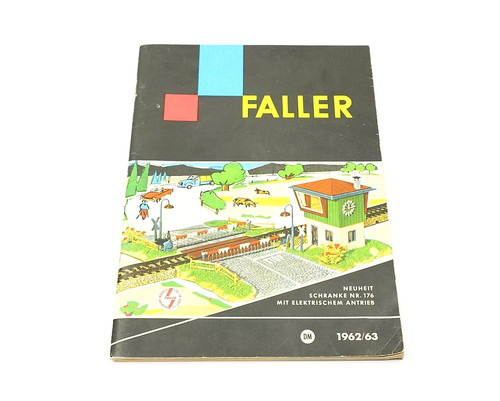 Faller 1962 katalog guter - faller,