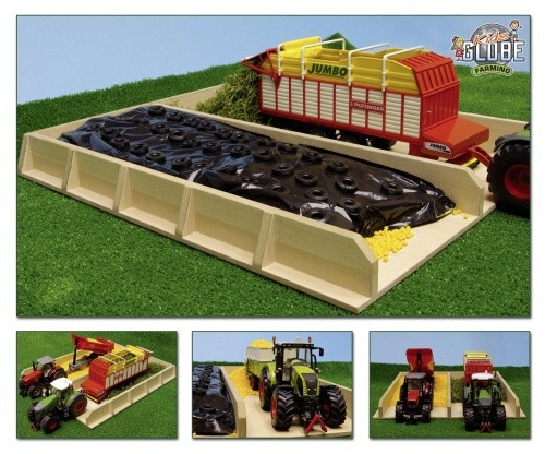 Doppel fahrsilo aus - doppel-fahrsilo, holz