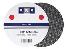 SBS® Schleifgitter Klett Ø225 mm Korn 60, 80, 100, 120, 150, 180 / 25-150 Stk.