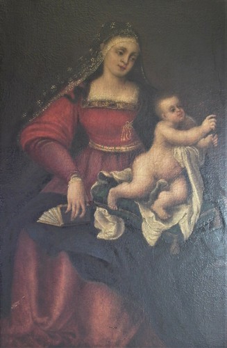 Grosses ölgemälde maria - grosses,