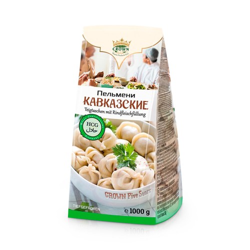 Pelmeni halal kaukasischer mit - pelmeni,