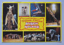 1898/ AK Circus Roland Busch, 1979, Elefant, Tiger, Akrobaten