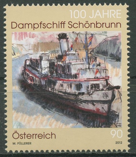 österreich 2012 dampfschiff - 2012,