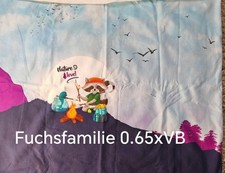Jersey Panel Fuchsfamilie