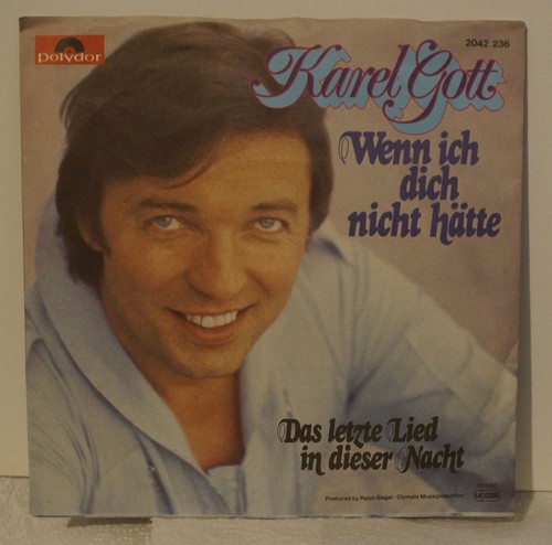 Single karel gott wenn ich - karel,