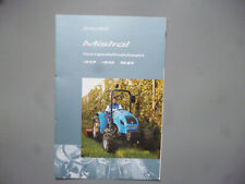 landini Mistral Kompakttraktoren 40,45,50  Original Schlepper  Prospekt 4 Seiten