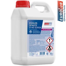 EUROLUB 834005 Kühlerschutz D-40 SUPER Frostschutz Kühlmittel Zusatz 5L