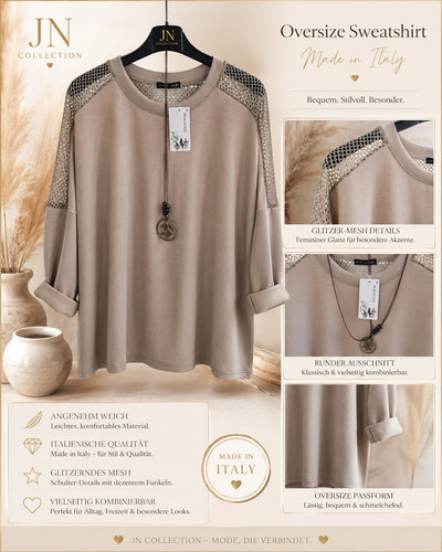 Damen oversize sweatshirt - damen,