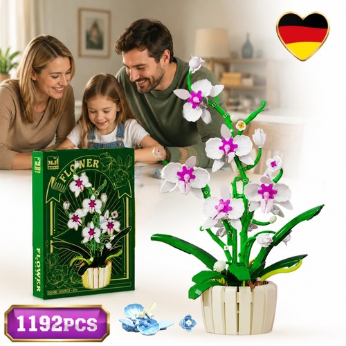 Orchidee blumen klemmbausteine - orchidee,