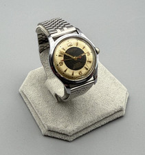 seltene Delbana antimagnetic Handaufzug Herren Armbanduhr Swiss Made