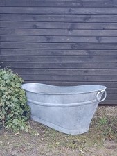 alte Zinkbadewanne antike