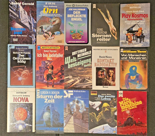 Science fiction roman - x,