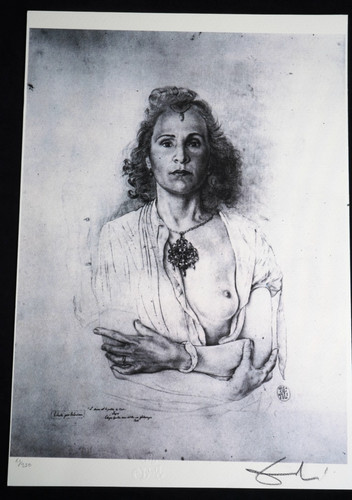 Salvador dali lithographie - dali,