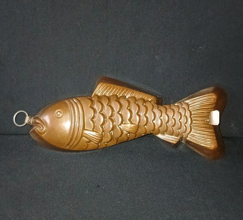 Biedermeier kupferform fisch - kupferform,