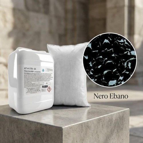 Steinteppich ebano - 2,5m²,,