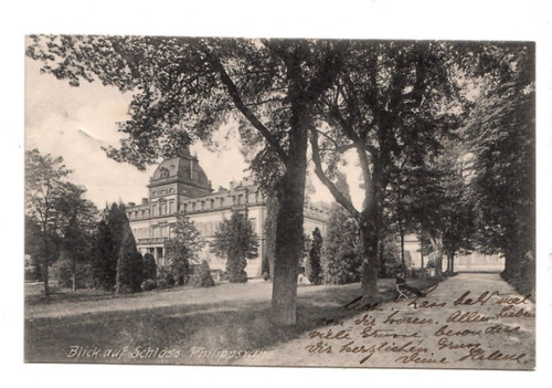7707 hanau blick auf schloß - blick,