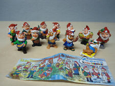 Ü-Eier Komplettsatz "Blumentopfzwerge durch die Jahreszeiten " gebraucht