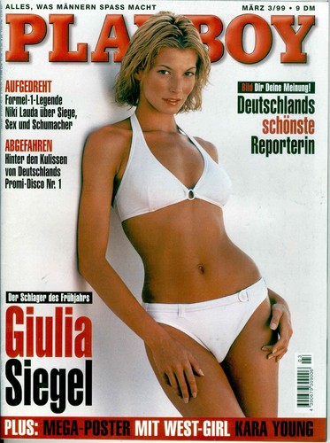 Playboy 1999 giulia siegel - playboy,