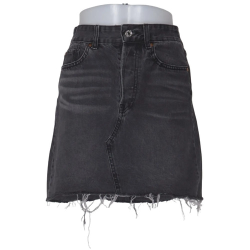 Denim m jeansrock - by,