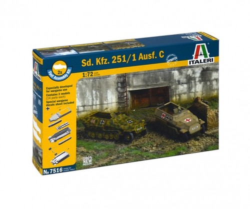 Italeri kfz 251 1 - italeri, sd.kfz.251/1