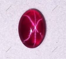 6 Strahlen NATÜRLICHER roter