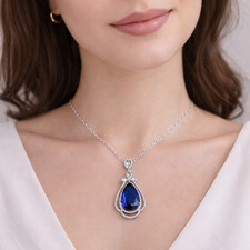 Elegante Huitan Halskette mit