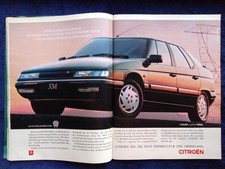 Citroen XM V6. 24 Pallas. originale Werbung aus 1990