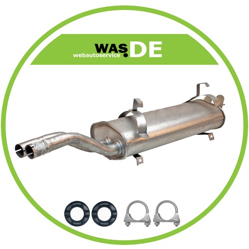 Auspuff endschalldämpfer für - auspuff,