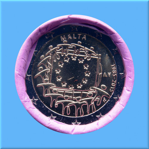 Euro rolle münzrolle - rolle,