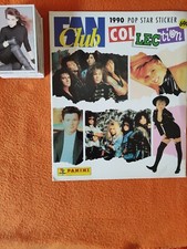 PANINI FAN CLUB COLLECTION 1990 90 COMPLETE KOMPLETT EMPTY ALBUM + ALL STICKERS