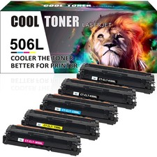 1-5 Toner für Samsung CLT 506L CLP680 ND CLP680DW CLX6260FW 6260ND 6260FD 6260FR
