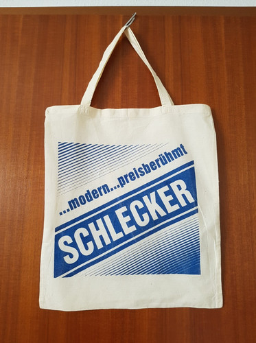 Schlecker drogerie stofftasche - drogerie,