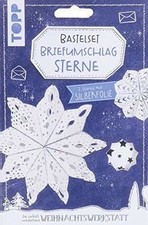 Briefumschlag-Sterne Bastelset mit Silberfolie: Anl... | Buch | Zustand sehr gut