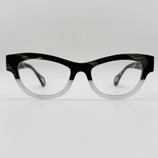 Theo Brille Damen oval braun transparent cateye Mod. mille+44 Belgium NEU