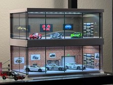 Diorama 1/64 Garage Modell mit