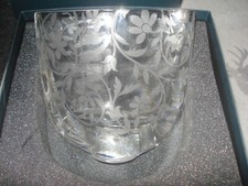 Rosenthal Glas Vase " Garten