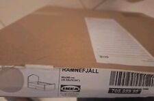 Ikea RAMNEFJÄLL BEZUG Bettgestell, gepolstert, Kilanda hellbeige, 90x200 cm 