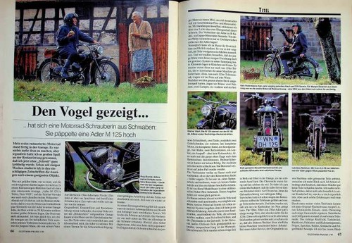 Oldtimer praxis 1360 adler m - praxis,
