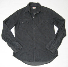 LEVIS Sawtooth Herren Western Jeanshemd S Anthrazit