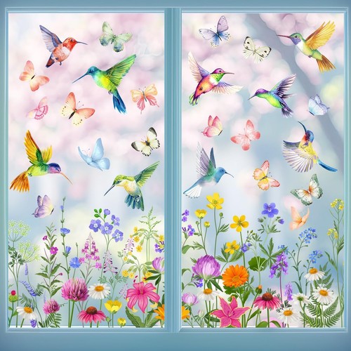 Fensterbilder frühling deko - fensterbilder,