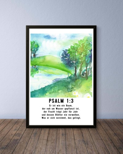 Bibel poster kunstdruck wall - bibel,