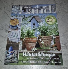 Mein schönes Land Jan Feb 2018 Gugelhupf Stoffmalerei Nistkästen Schneeglöckchen