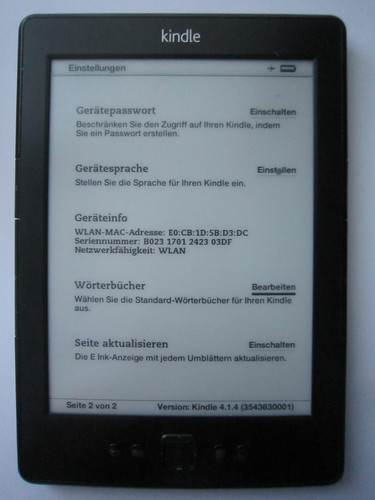 Kindle generation d01100 - 4,