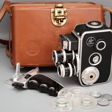 Bolex Paillard - 8mm Film Kamera  mit 3x  KERN Optik