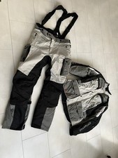 Pharao Motorrad Kombi zweiteilig Anzug Größe XXL Marke Polo  für Herren Grau