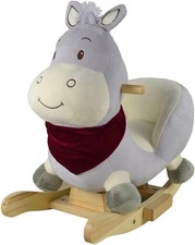 Knorrtoys 40375 Schaukeltier Paul Donkey Grey   Babyschaukeltier