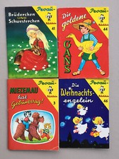 4 alte Pevau-Büchlein versch