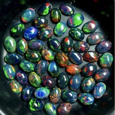 7 x 5 mm Top Qualität Schwarz